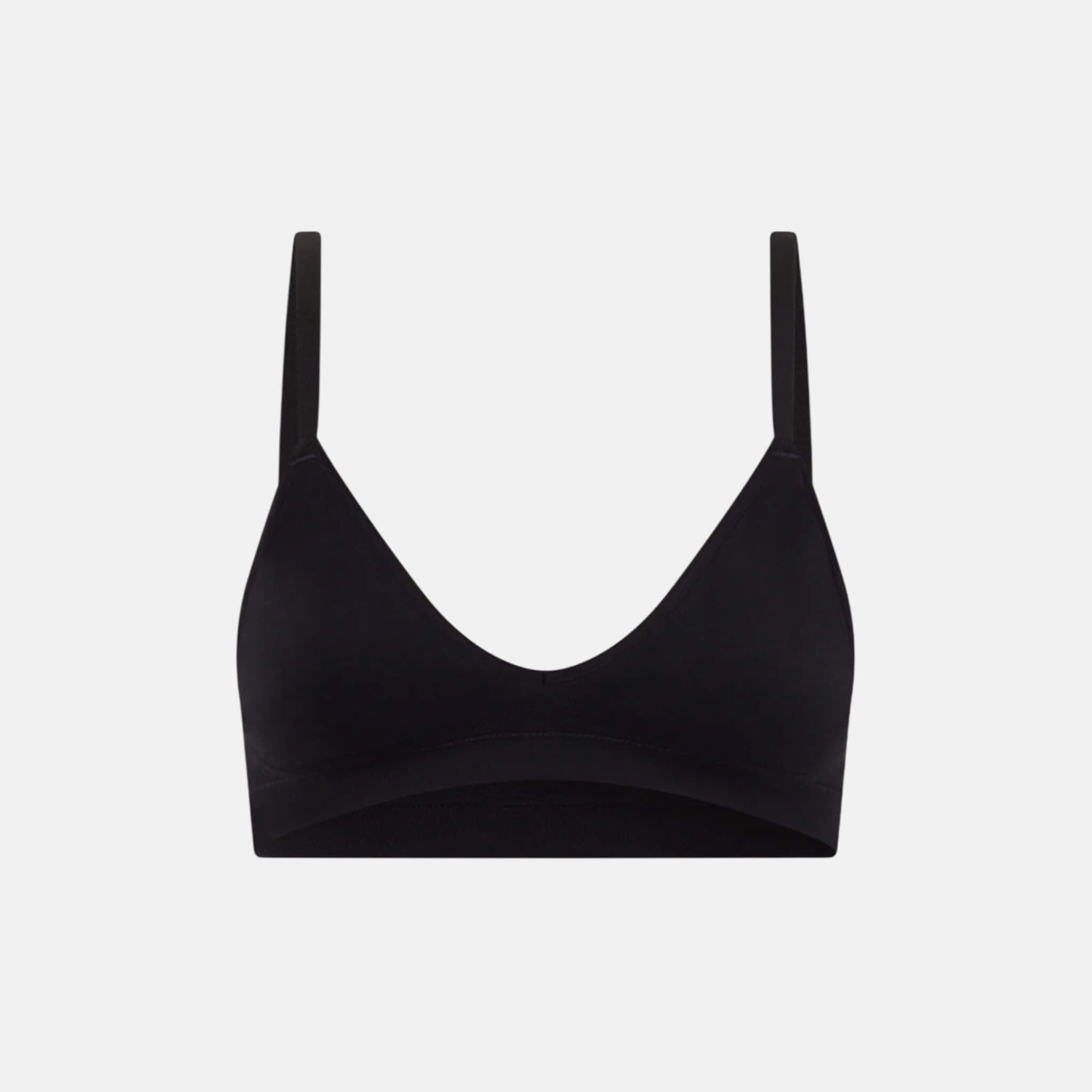 Boody Lyolyte Triangle Bralette Black
